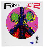 RINGO STARR SIGNED "RINGO 2012" LIMITED EDITION LITHOGRAPH.