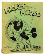 "MICKEY MOUSE" RARE THREE-RING BINDER.