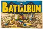 BATMAN/MAN FROM U.N.C.L.E. CARD ALBUM FROM URUGUAY.