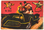 BATMAN/MAN FROM U.N.C.L.E. CARD ALBUM FROM URUGUAY.