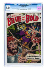 "BRAVE AND THE BOLD" #22 FEBRUARY-MARCH 1959 CGC 6.0 FINE.