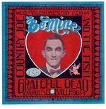 CAROUSEL BALLROOM SMALL CONCERT POSTER FEATURING THE GRATEFUL DEAD.