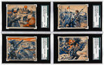 "WAR NEWS PICTURES" GUM, INC. COMPLETE SET WITH SGC-GRADED "DIRTY DOZEN."