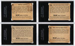 "WAR NEWS PICTURES" GUM, INC. COMPLETE SET WITH SGC-GRADED "DIRTY DOZEN."