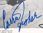 "STAR WARS" - CARRIE FISHER & MARK HAMILL SIGNED STILL.