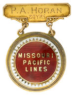 BEAUTIFUL SERVICE PIN FROM “MISSOURI PACIFIC LINES.”