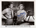 KIRK DOUGLAS & DORIS DAY SIGNED "YOUNG MAN WITH A HORN" MOVIE STILL.