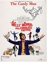 SAMMY DAVIS JR. SIGNED "WILLY WONKA & THE CHOCOLATE FACTORY" SHEET MUSIC.