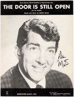 DEAN MARTIN SIGNED SHEET MUSIC.