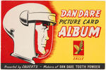 "DAN DARE PICTURE CARD ALBUM" ENGLISH CANDY PREMIUM CARD ALBUM & CARDS.