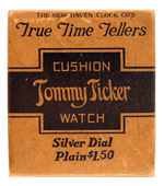 "TIME WILL TELL - WEAR SUNDIAL SHOES" BOXED POCKET WATCH.