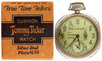 "TIME WILL TELL - WEAR SUNDIAL SHOES" BOXED POCKET WATCH.