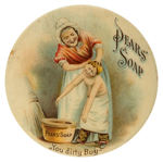 “PEARS’ SOAP” SUPERB CELLULOID FOR USE WITH FELT PEN WIPES.