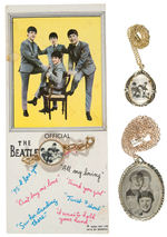 “THE BEATLES” JEWELRY LOT.