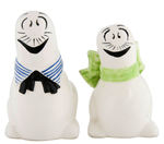 LI’L ABNER CHARACTERS SHMOOS, MAMMY AND PAPPY LOT OF FOUR SALT & PEPPER SETS.