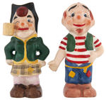 LI’L ABNER CHARACTERS SHMOOS, MAMMY AND PAPPY LOT OF FOUR SALT & PEPPER SETS.