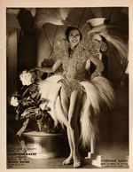 JOSEPHINE BAKER FEATURED IN "FOLIES BERGERE - 1937" PROGRAM.