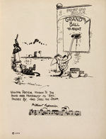 "KRAZY KAT - A JAZZ PANTOMIME" ILLUSTRATED MUSIC BOOK.