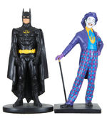 BATMAN AND JOKER RARE LIMITED EDITION STATUES.