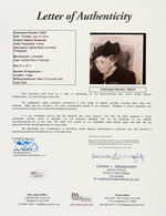 HAND SIGNED ELEANORE ROOSEVELT PHOTOGRAPH.