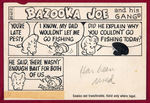 TOPPS “BAZOOKA JOE AND HIS GANG” ORIGINAL ART TRIO BY WESLEY MORSE.