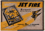"JET FIRE" BOXED BATTERY-OPERATED BAGATELLE GAME.