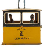 LEHMAN "RIGI" CABLE CAR TOY.