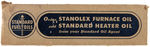"STANDARD FUEL OILS" ADVERTISING THERMOMETER WITH ORIGINAL SLEEVE.