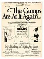 "ANDY GUMP/THE GUMPS" SHEET MUSIC LOT OF SEVEN.