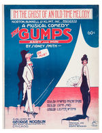 "ANDY GUMP/THE GUMPS" SHEET MUSIC LOT OF SEVEN.