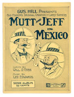 "MUTT AND JEFF" FIVE PIECE SHEET MUSIC/FOLIO LOT.