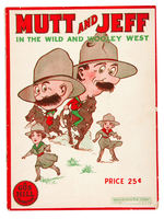 "MUTT AND JEFF" FIVE PIECE SHEET MUSIC/FOLIO LOT.