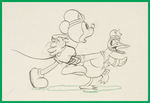 THE DOGNAPPER - EARLY DONALD DUCK MODEL SHEET.