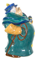 THE COACHMAN FROM PINOCCHIO VERY RARE COOKIE/CANDY JAR BY BRAYTON LAGUNA.