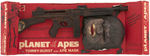 "PLANET OF THE APES - TOMMY-BURST WITH APE MASK" BOXED GUN SET.