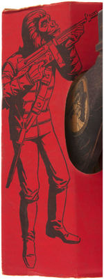 "PLANET OF THE APES - TOMMY-BURST WITH APE MASK" BOXED GUN SET.