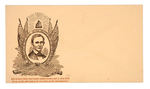 LINCOLN 1860 OUTSTANDING CAMPAIGN ENVELOPE.