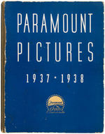 "PARAMOUNT PICTURES 1937-1938" EXHIBITORS BOOK.