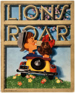 MGM "LION'S ROAR" PROMO PUBLICATION PAIR.