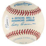 PITCHING LEGENDS SIGNED RAWLINGS BASEBALL TRIO.