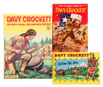 "DAVY CROCKETT PLAY BOX" BOXED SET.