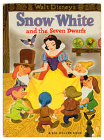 1952 “SNOW WHITE AND THE SEVEN DWARFS” BIG GOLDEN BOOK FRAMED ORIGINAL ART.