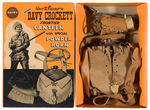 “DAVY CROCKETT FRONTIER CANTEEN WITH SPECIAL POWDER HORN” DAISY BOXED SET.
