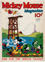 "MICKEY MOUSE MAGAZINE" VOL. 1, #12 SEPTEMBER, 1936.