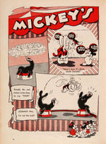 "MICKEY MOUSE MAGAZINE" VOL. 1, #12 SEPTEMBER, 1936.