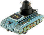 "V-2" SPACE TANK AKA ROBBY THE ROBOT TANK BATTERY-OPERATED TOY (COLOR VARIETY).