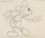 MICKEY MOUSE CHARACTER STUDIES ORIGINAL ART.