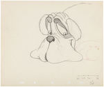 SILLY SYMPHONIES "MORE KITTENS" ORIGINAL PRODUCTION DRAWING LOT.