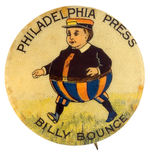 “BILLY BOUNCE PHILADELPHIA PRESS” WITH ARTWORK LIKELY BY OZ ILLUSTRATOR DENSLOW.