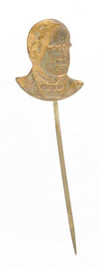 McKINLEY UNLISTED BUST STICKPIN.